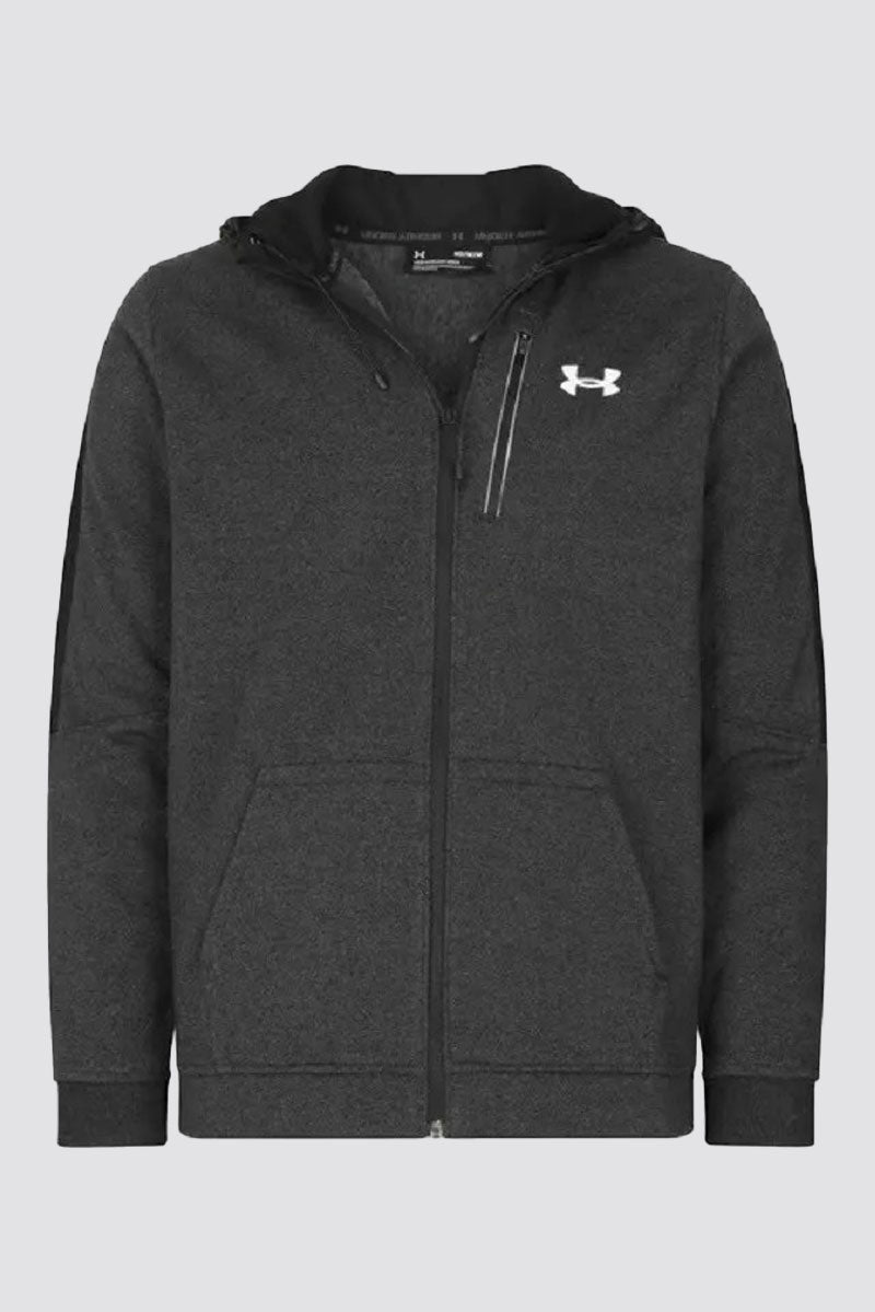 Under Armour Men’s UA Threadborne Tracksuit Full Zipped Fresh Black Charcoal