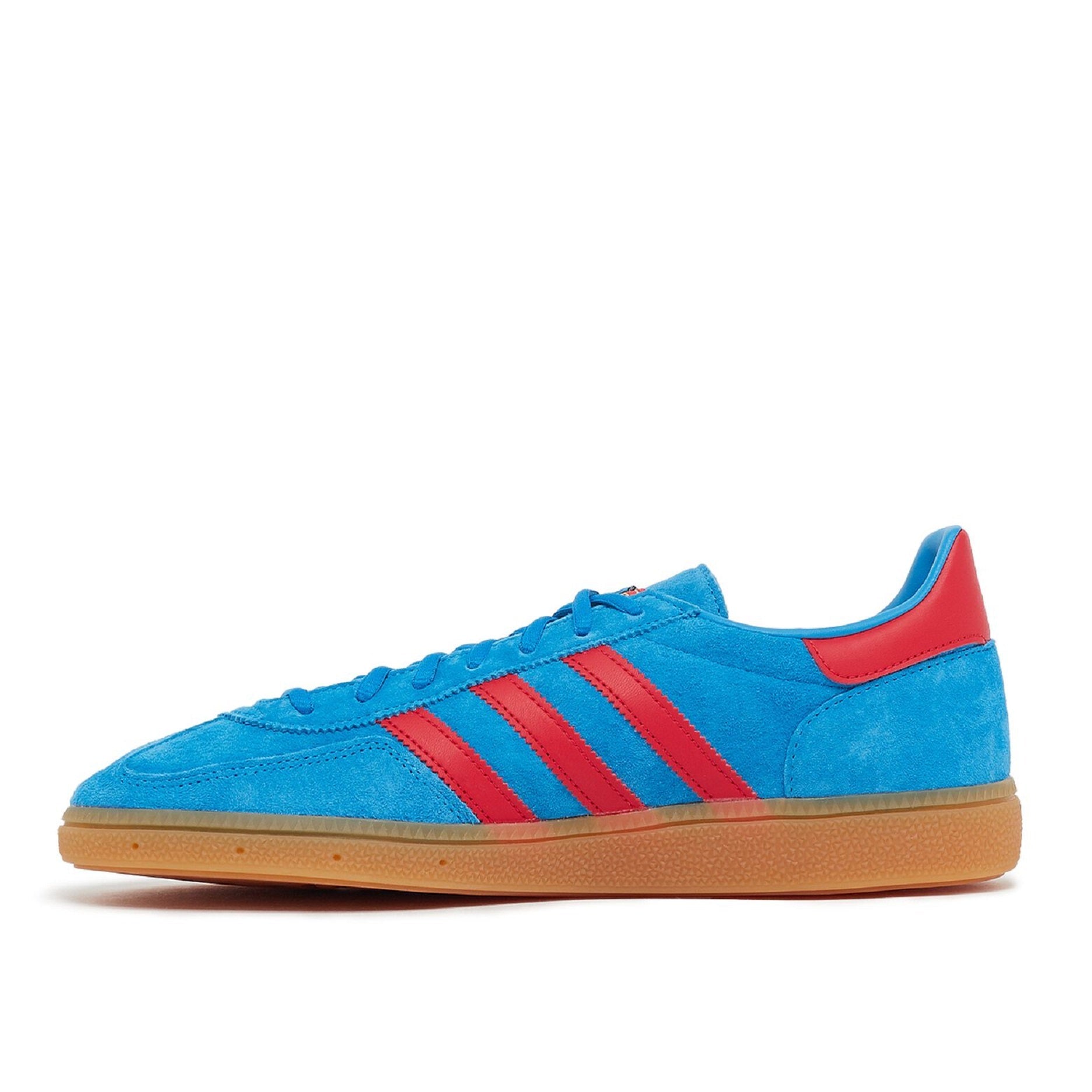 Adidas Handball Spezial, UK Mens, Blue/Red.