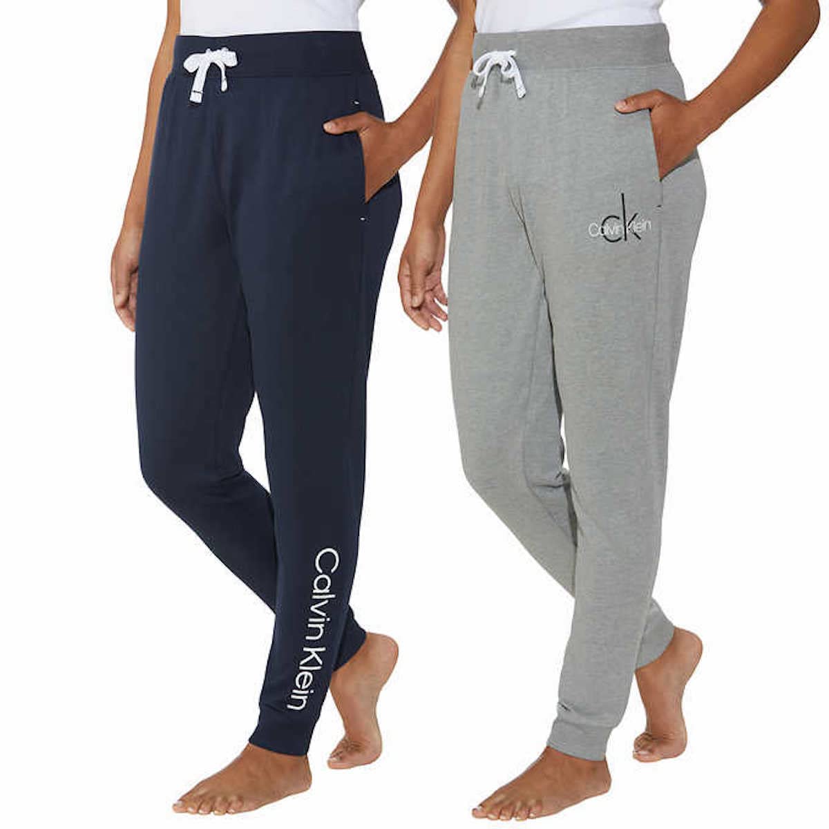 Calvin Klein Women's 2 Pack French Terry Joggers