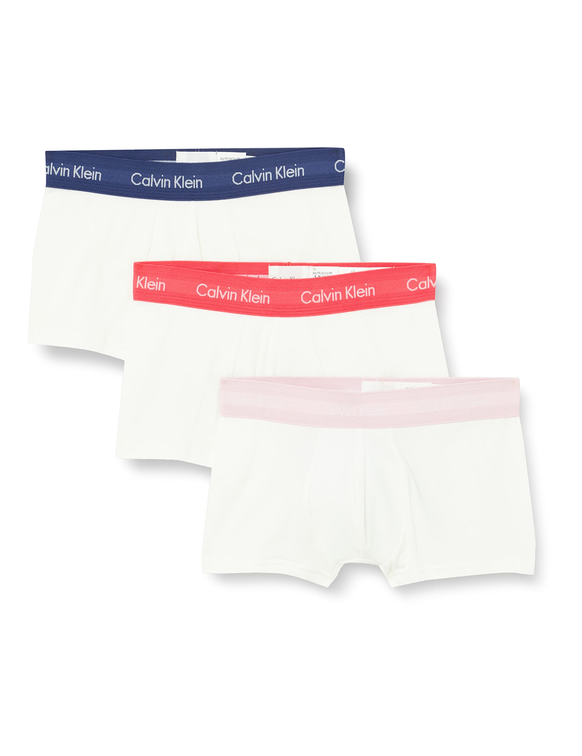 Calvin Klein Men's 3 Pack Low Rise Trunks