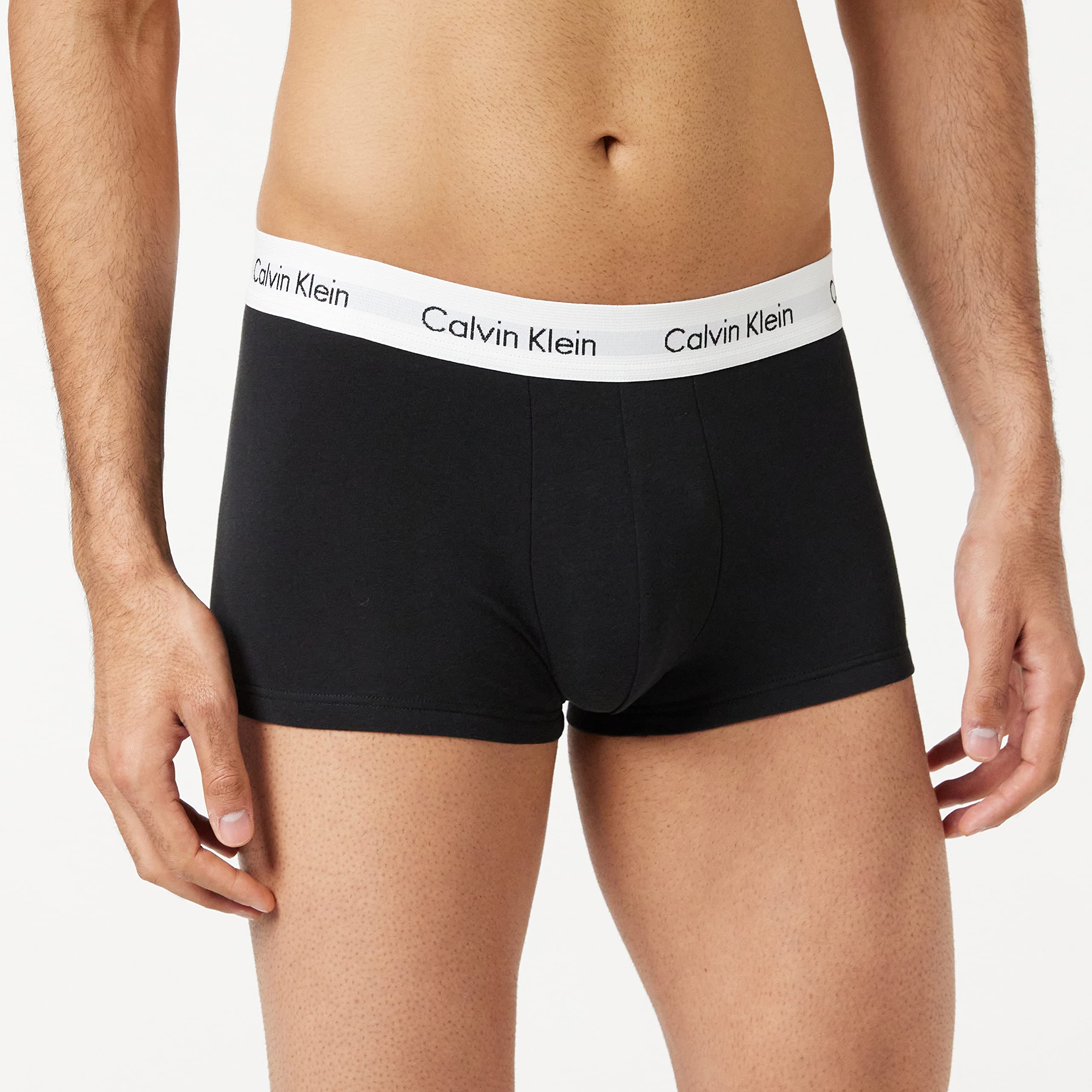 Calvin Klein Men's 3 Pack Low Rise Trunks