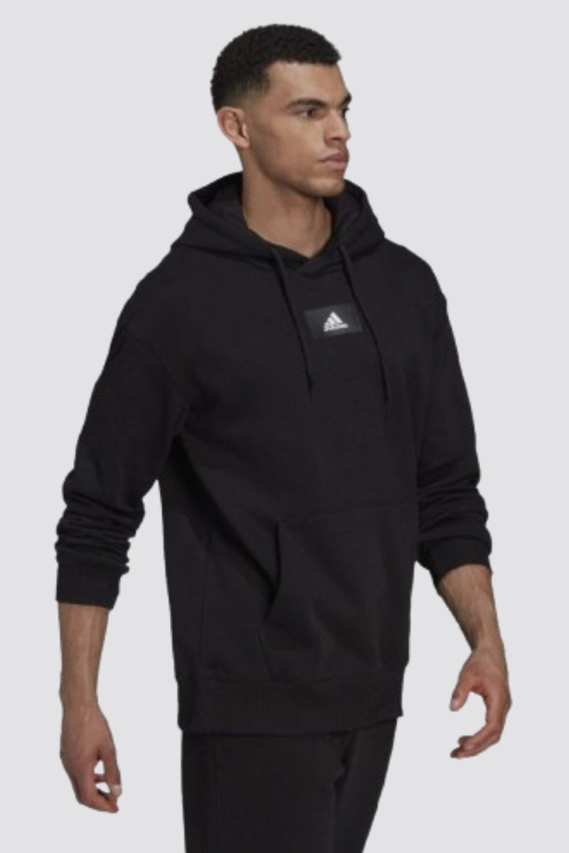 Adidas Essentials Feelvivid Cotton Fleece Drop Shoulder Hoodie