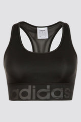 Adidas Originals D2M Logo Sports Bra Black