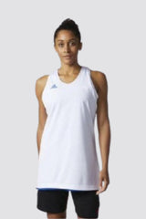 Adidas Women`s Reversible Crazy Explosive T-Shirt Blue White