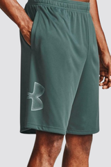 Men Under Armour Heat Gear Shorts Teal