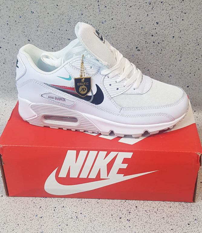 Nike Air Max 90 Multi-Swoosh White