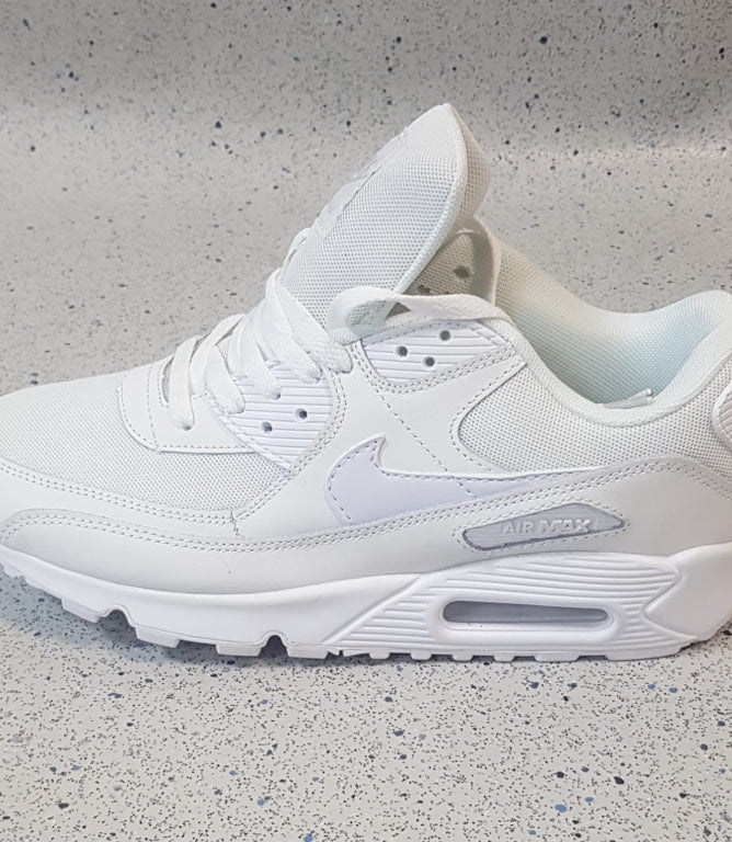 Nike Air Max 90 Triple White Men's Shoes