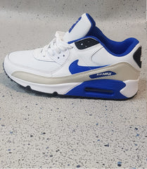 Nike Air Max 90 White and Blue