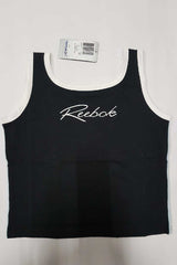 Reebok Women's Cotton Tanktop Sleeveless BLACK 16 VEST