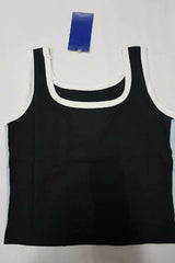 Reebok Women's Cotton Tanktop Sleeveless BLACK 16 VEST