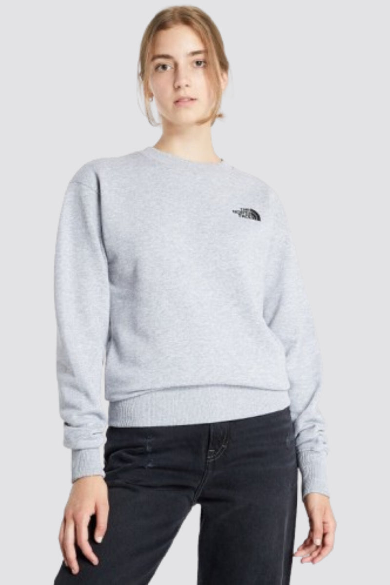 The North Face Essential Logo Women's Oversized Sweatshirt Gray