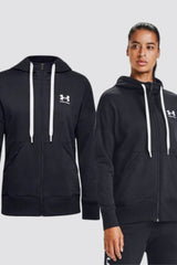 Under Armour Women's Rival Fleece FZ Hoodie Full Zip