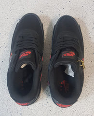 Nike Air Max 90 Black Habanero Red (GS)