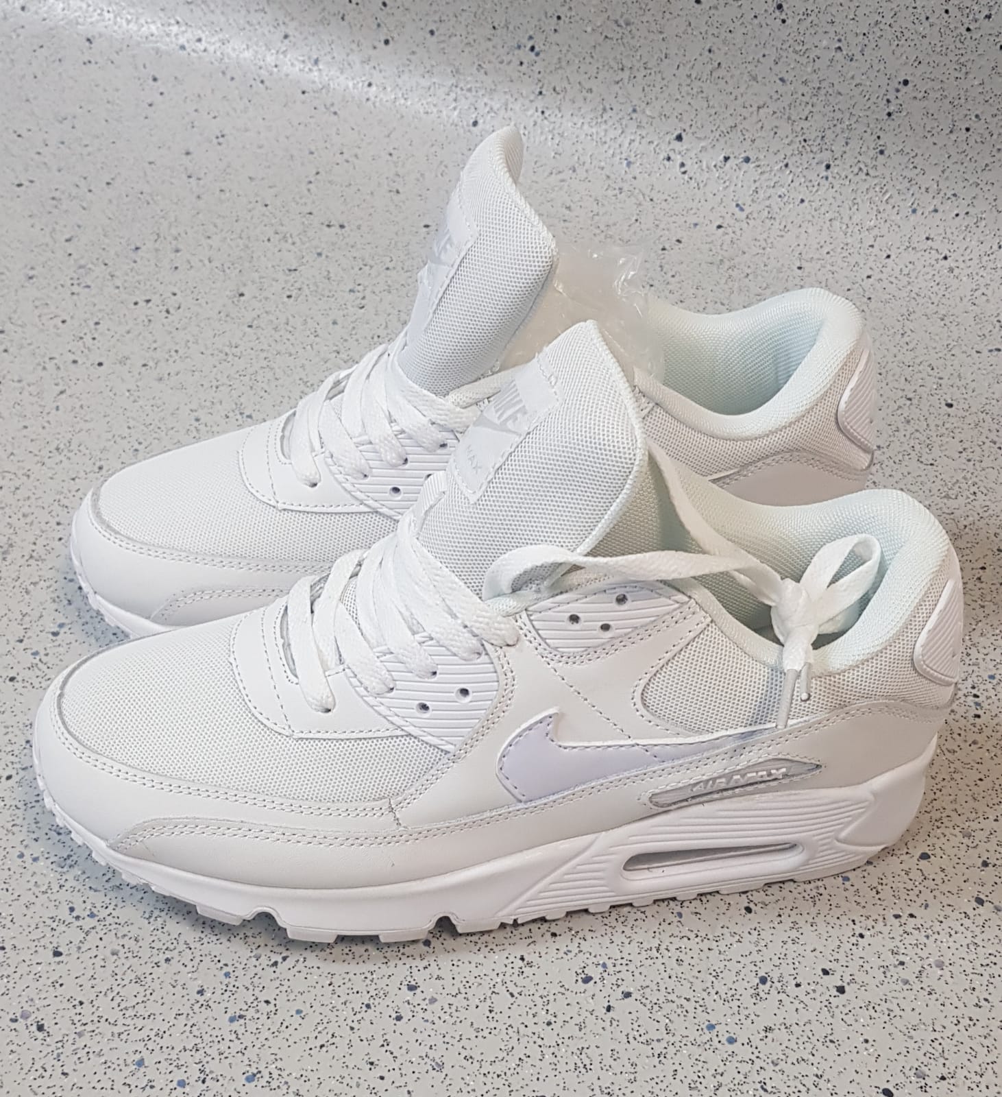 Nike Air Max 90 Triple White Men's Shoes