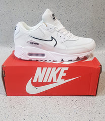 Nike Air Max 90 Men's Shoe Athletic Sneakers White Grey