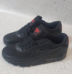 Nike Air Max 90 Black Red Reflective