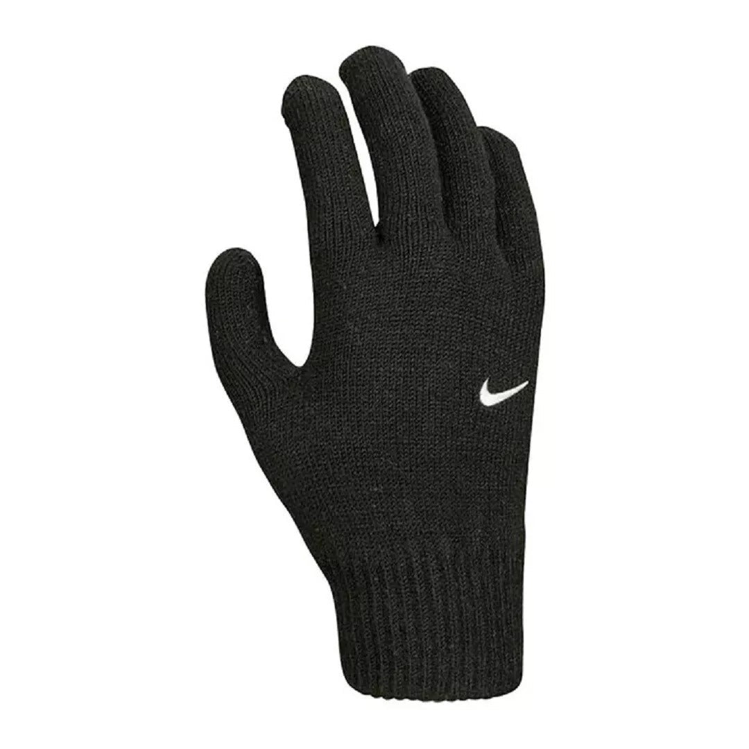 Nike Unisex Knit Gloves Swoosh Warm Gloves Black Small/Medium N1000665010