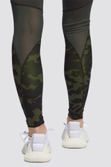 Adidas Alphaskin Camoflage Leggings - Tights Khaki